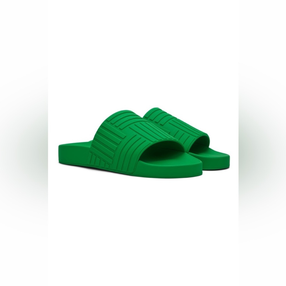 BOTTEGA VENETA
Green Slider Sandals